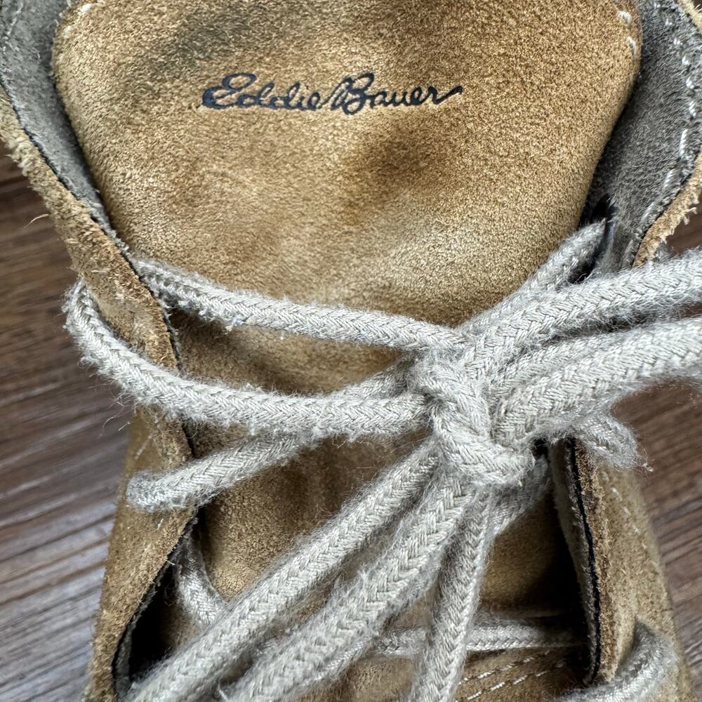Eddie Bauer size 7 transition Chukka ankle boot suede lace up walking shoe - Picture 7 of 11
